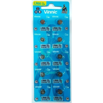 Pila Botón Vinnic LR66 L626F Alcalina 1.5V x Unidad