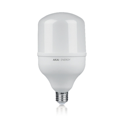 Lámpara Led Galponera Serie T E27 55w Akai 220v Blanco Fría