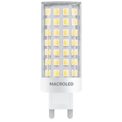 Lámpara Led Bipin G9 12w Macroled 220v Blanco Cálido