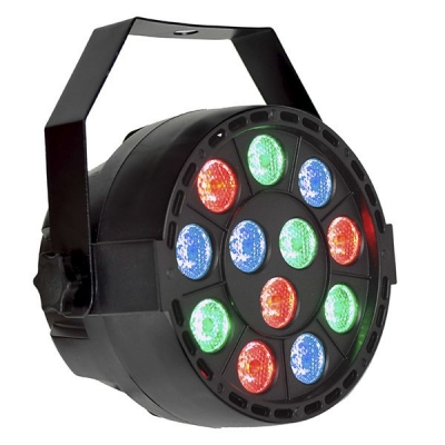 Luz Proton Par 12 Led Alta Luminosidad Audiorítmico DMX RGB