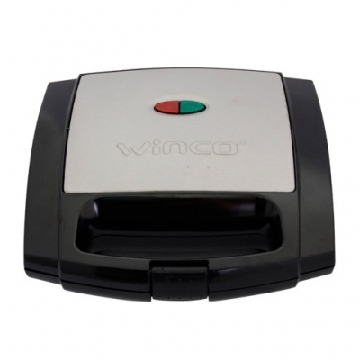 Sandwichera Eléctrica Tostadora Antiadherente Winco W-017