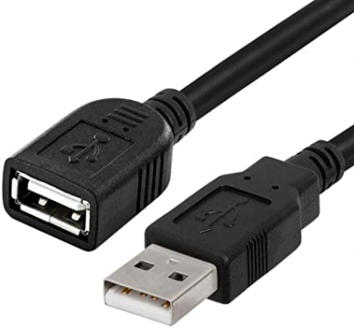 Cable Alargue Extensor Prolongador USB 2.0 Macho Hembra 2 mts