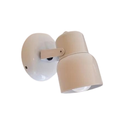 Aplique de Pared 1 Luz E27 Direccional (Blanco, Negro, Plata, Rojo)