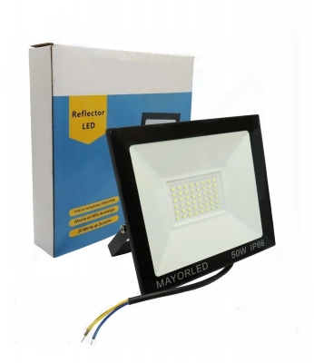 Reflector LED 50W 220V IP65 Blanco Frío Alta Potencia