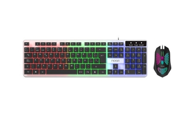 Kit Gamer Teclado y Mouse Combo Retroiluminado Noga Nkb100