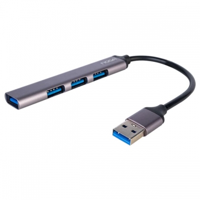 Hub USB 4 Puertos 2.0 Multiplicador USB Zapatilla Noga NGH50