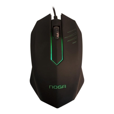 Mouse Gamer PC USB Retroiluminado Luces 3 Colores Noga ST-20