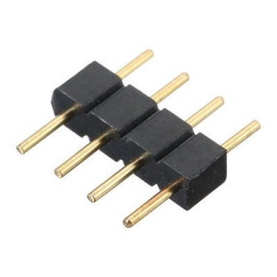 Conector LED 4 Pines Macho Macho Tira 5050 RGB