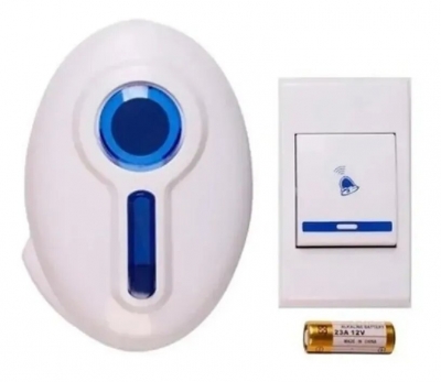 Timbre Inalámbrico A Pilas Con Sonido