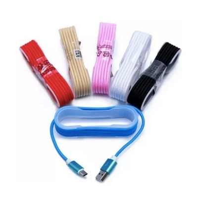 Cable de Datos Micro USB Mallado 1 mts
