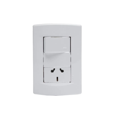 Llave De Luz Módulo Armado Punto Y Toma Bínorma Sica Life