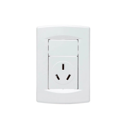 Llave de Luz Módulo Armado 1 Toma 20 Amp. Sica Life