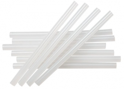 Barra de Silicona Pegamento Transparente 10mm Para Pistola