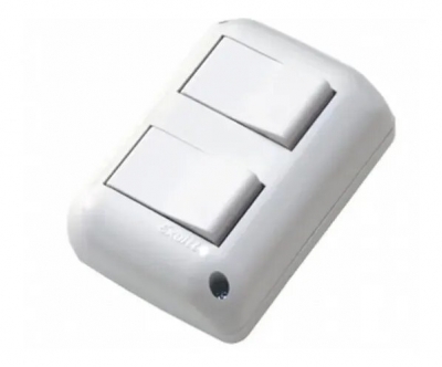 Llave Exterior 2 Puntos Tecla Doble Exultt