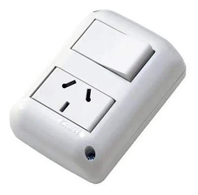 Llave Exterior Punto Y Toma Bínoma Exacto