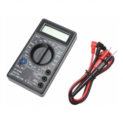 Multímetro Digital Compacto Con Buzzer T830d