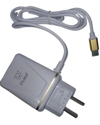 Cargador Celular Carga Rápida 3.1A Usb Tipo C + 2 Usb