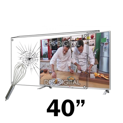 Protector de pantalla para TV LCD, LED y Smart TV de 40 pulgadas.
