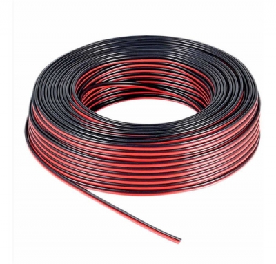 Cable de Audio para Parlante 100 Mts Rollo Bobina Bafle Bipolar 2x1mm