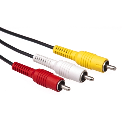 Cable RCA 3 RCA A 3 RCA Macho 1,5 Metros Audio y Video