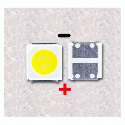 Led Smd 3030 3v 2w Simétrico PCT Backlight Tv