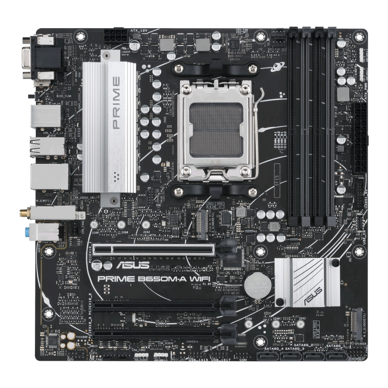 Motherboard Asus Prime B650m-a Wifi Am5 Ddr5