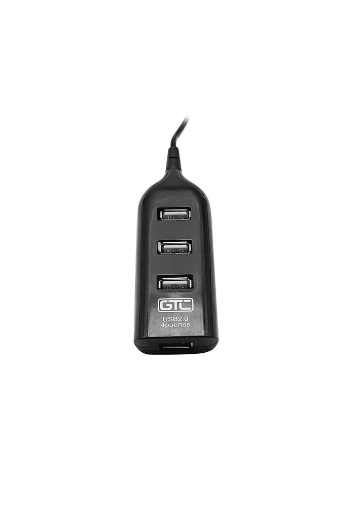Hub Usb 2.0 4 Puertos Gtc Hug-013 Compatible Con Ios Y Windows Plug And Play 