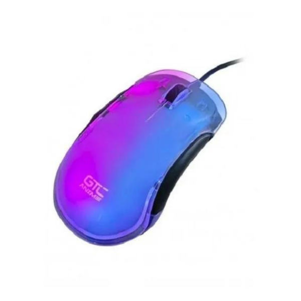Mouse Gamer Gtc Anime Ani-m01 8 Botones 12800 Dpi 1000hz Polling Rate Rgb Crystal