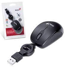 Mouse Genius Micro Traveler Usb Black Notebook Oficina Pc
