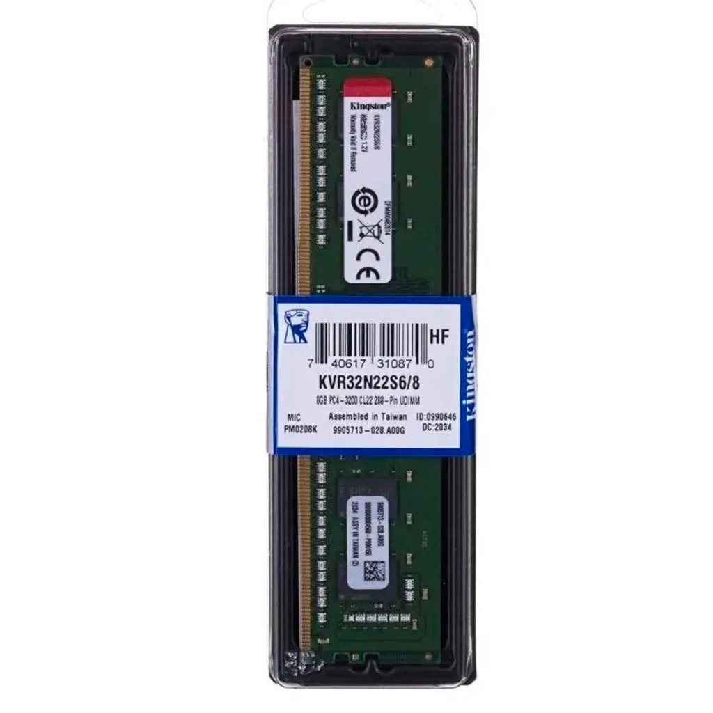 Memoria Ram Kingston Udimm Ddr4 8gb 3200mhz  Cl22 