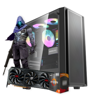 PC GAMER EDICION RYZEN 7 5700X B450 32gb RAM ssd M.2 1tbGB Fuente 850W RX 6900 XT 16gb 850w