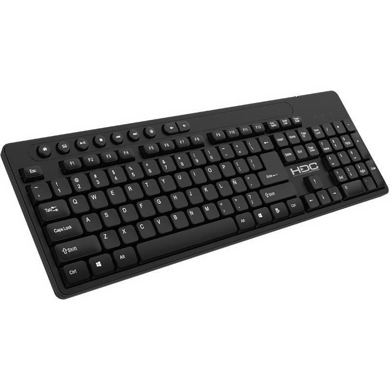 Combo Inalambrico Hdc Mk1136 Mouse 6 Botones