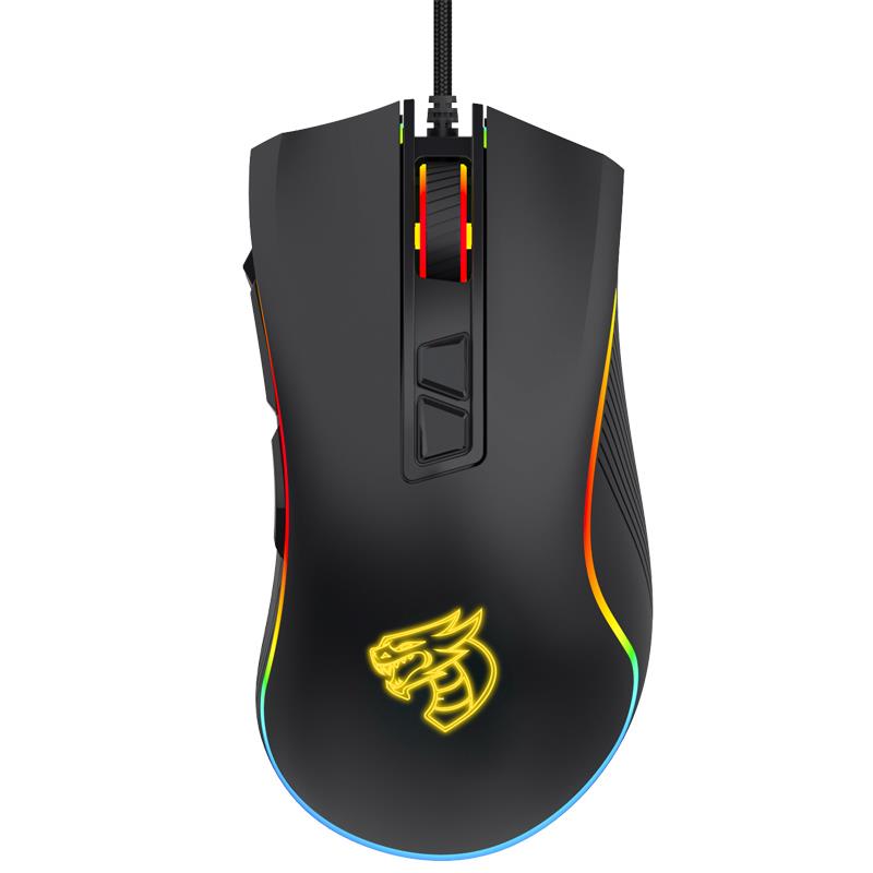 Mouse Gaming Profesional Rainbow Shenlong M808px 8 Botones 