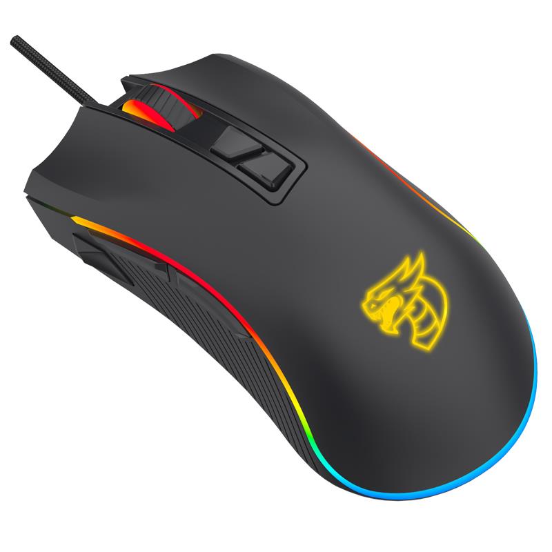 Mouse Gaming Profesional Rainbow Shenlong M808px 8 Botones 