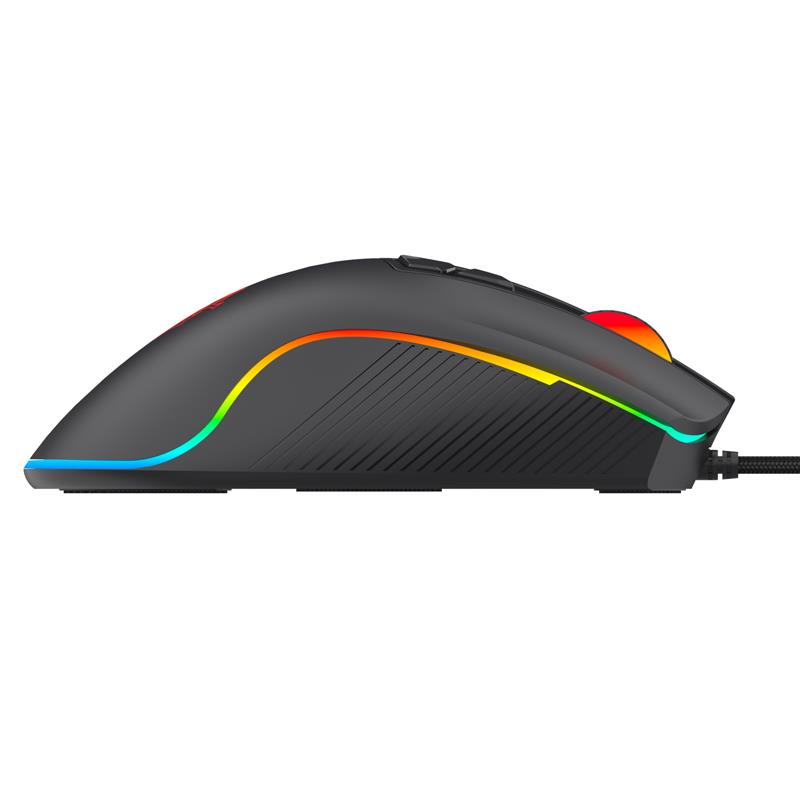 Mouse Gaming Profesional Rainbow Shenlong M808px 8 Botones 