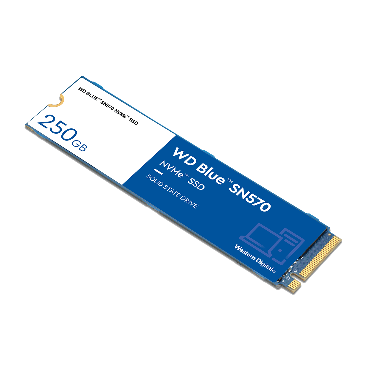 Disco Ssd M.2 Wd Blue Sn550 250gb Nvme 2400mb/s