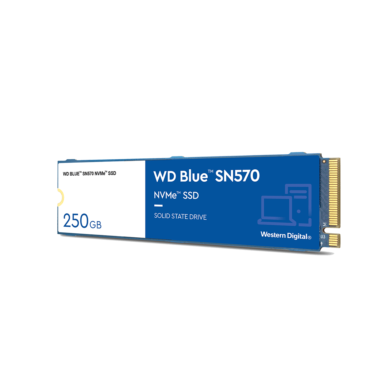 Disco Ssd M.2 Wd Blue Sn550 250gb Nvme 2400mb/s
