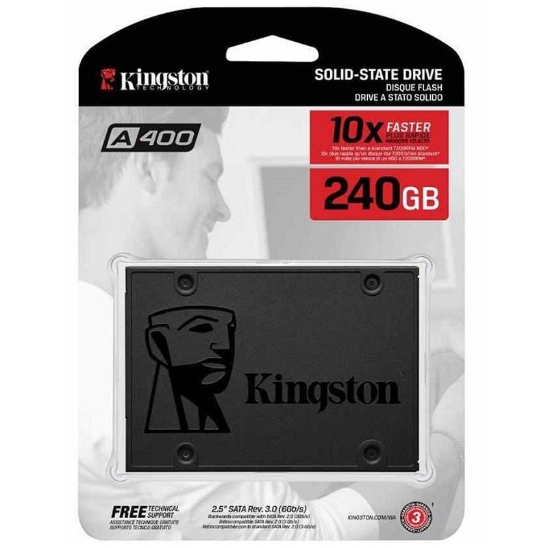 Disco Ssd Kingston A400 240gb Sata 3 2.5