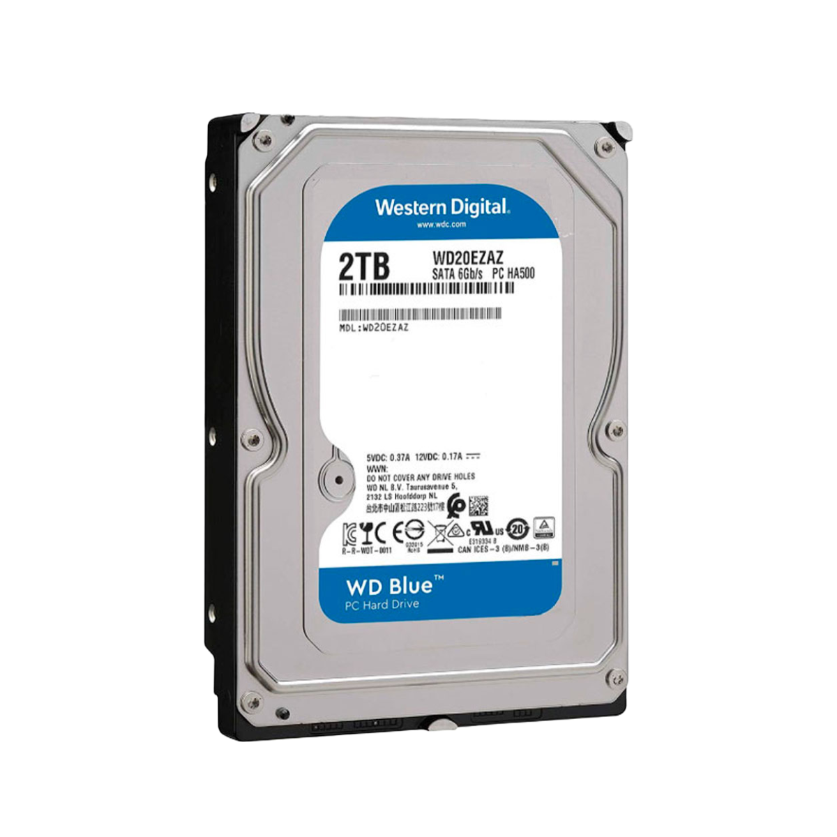 Disco Rigido Western Digital Blue 2tb Sata 6gb/s 256mb Buffer