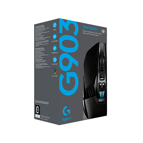 Mouse Logitech G903 Lightspeed Inalambrico