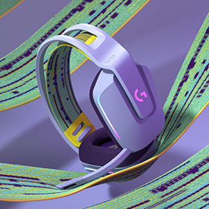 Auriculares Logitech G733 Lightspeed Wireless Rgb Lila