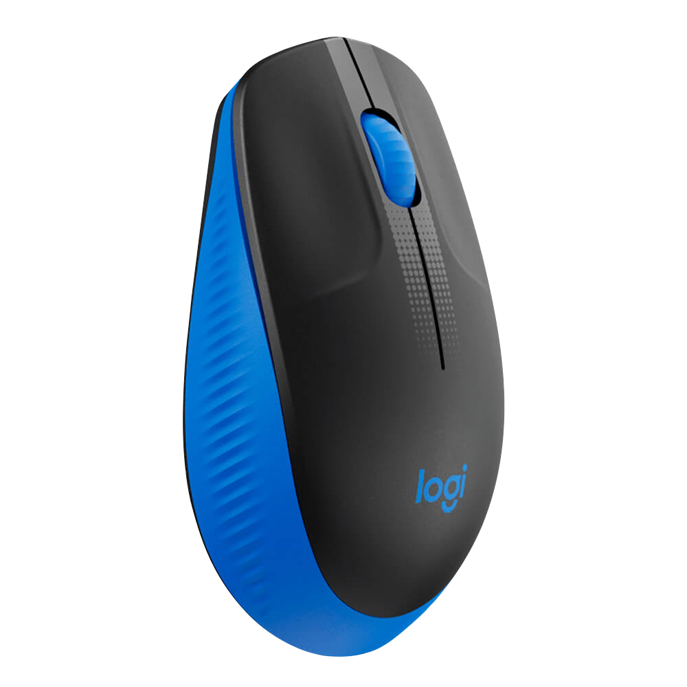 Mouse Logitech M190 Blue Wireless 2.4ghz