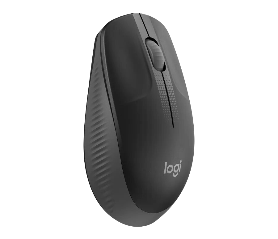 Mouse Logitech M190 Charcoal Wireless  2.4ghz