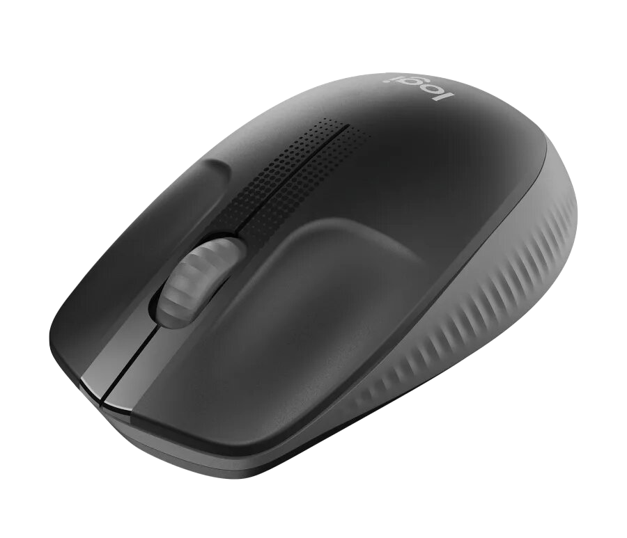 Mouse Logitech M190 Charcoal Wireless  2.4ghz