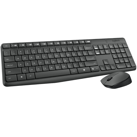 Combo Teclado + Mouse Logitech Mk235 Wireless