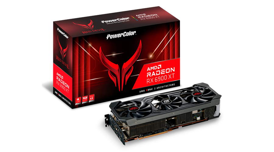 Placa De Video Powercolor Amd Radeon Rx 6900 Xt Ultimate 16gb Oc Dp*3 / Hdmi
