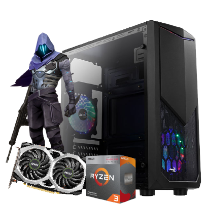 PC GAMER RYZEN 3 3200G 16GB RAM SSD 480GB GTX 1660 SUPER 500W