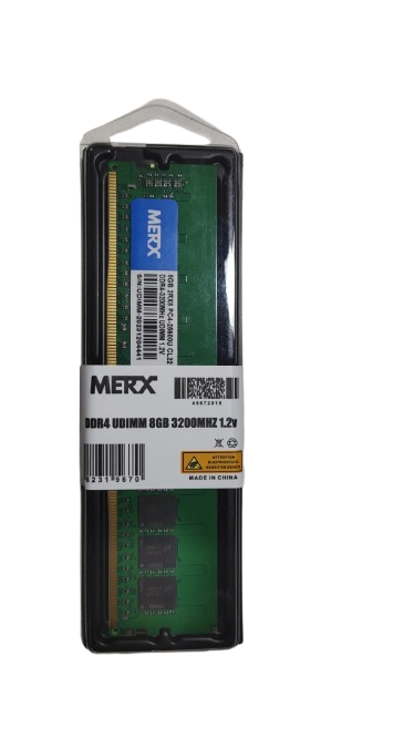 Memoria Ram Merx Ddr4 Udimm 8gb 3200mhz 1.2v