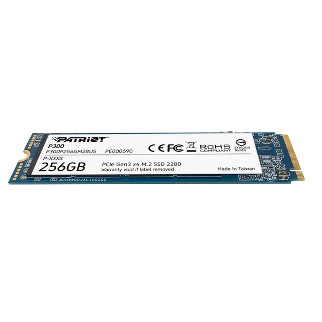 Disco Ssd M.2 Patriot P300 256gb Nvme Gen3 