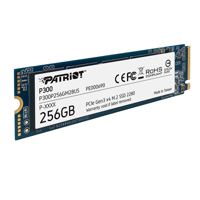 Disco Ssd M.2 Patriot P300 256gb Nvme Gen3 